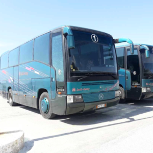 Buss transfer in Nisyros Island